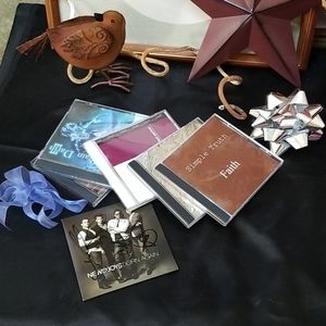 🎼🛐6 FAITH CDs, AUTOGRAPHED NEWSBOYS